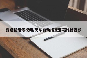 变速箱维修视频/叉车自动挡变速箱维修视频