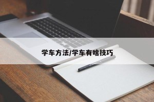 学车方法/学车有啥技巧